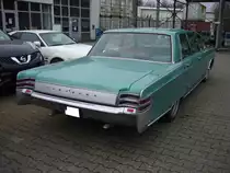 Heckansicht eines 1967´er Chrysler New Yorker Sedan. Essen-Kettwig am 27.12.2020.