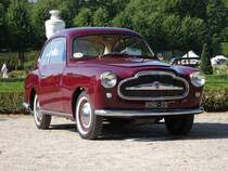 Moretti 750 Alger LeCap Coupé aufgenommen am 31.08.2019 bei der Classic Gala in Schwetzingen