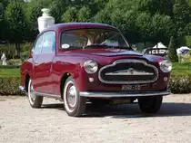 Moretti 750 Alger LeCap Coupé aufgenommen am 31.08.2019 bei der Classic Gala in Schwetzingen