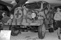 Ein Mercedes-Benz L 1500 S aus dem Jahr 1940 war im Auto- und Technikmuseum Sinsheim zu sehen. (Dezember 2014)