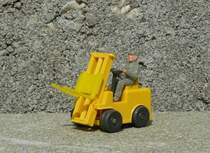 Wiking Nummer 117 Gabelstapler fotografiert am 13-04-2009.
