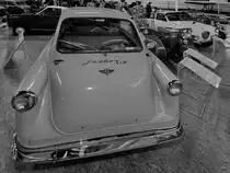 Im Auto- und Technikmuseum Sinsheim steht ein Zündapp Janus 250 von 1956.