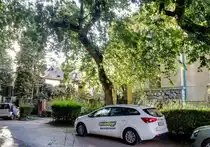 Kia Ceed Mk2 Kombi als Firmenwagen von Praktiker, gesehen in August, 2020.