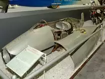 Dies ist ein detailgetreuer Nachbau der Indian Weltrekordsmaschine, welche vor dem 2. Weltkrieg in Neuseeland aus einer umgebauten Indian Scout entstand. (Auto- und Technikmuseum Sinsheim, Dezember 2014)