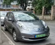 Nissan Leaf I, aufgenommen in Juli, 2020.