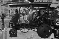 Im Auto- und Technikmuseum Sinsheim steht diese Lanz Bandsäge aus dem Jahr 1922. (Dezember 2014)