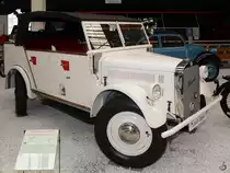 Im Technik-Museum Speyer steht ein Mercedes-Benz G 5 von 1938. (Mai 2014)
