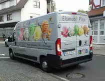 =Fiat Ducato von EISMOBIL PINO steht im Oktober 2020 in Melsungen
