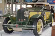 Ein Rolls-Royce Phantom I Springfield ist Teil der Ausstellung im Technik-Museum Speyer. (Mai 2014)