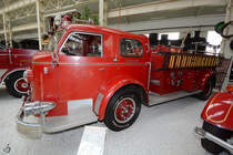 Im Technik-Museum Speyer steht dieser American La France Pumper aus dem Jahr 1955. (Mai 2014)