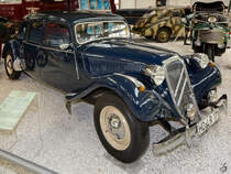 Dieser Citroen 11 CV von 1956 war Mitte Mai 2014 im Technik-Museum Speyer zu sehen.