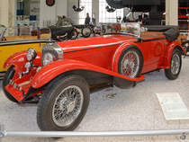 Ein Mercedes-Benz 630 Kompressor von 1928 war Mitte Mai 2014 im Technik-Museum Speyer ausgestellt.
