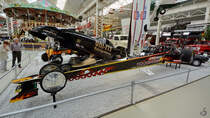 Im Technik-Museum Speyer stand im Mai 2014 dieser Dragster.