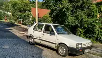 Nissan Micra I, gesehen in juli 2020.