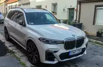 BMW X7. Aufnahme: Juli 2020.