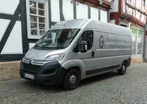 =Citroen Jumper einer Akteneinlagerungsfirma steht im Oktober 2020 in Melsungen