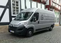 =Citroen Jumper einer Akteneinlagerungsfirma steht im Oktober 2020 in Melsungen