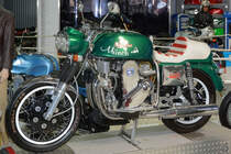 Eine Münch Mammut 4 TTS 1200 ist Teil der Ausstellung im Technik-Museum Speyer. (Mai 2014)