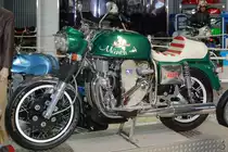 Eine Münch Mammut 4 TTS 1200 ist Teil der Ausstellung im Technik-Museum Speyer. (Mai 2014)