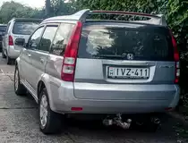 Rückansicht: Honda HR-V, gesehen in Juli 2020.