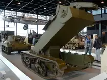 Im Nationalen Militärmuseum Soesterberg stand Ende Dezember 2016 dieser Praying Mantis Experimental Machine Gun Carrier, welcher auf Basis des Universal Carriers entstand.