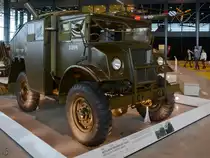 Im Nationalen Militärmuseum Soesterberg war Ende Dezember 2016 dieser CGT-Artillerieschlepper  Quad  von Chevrolet ausgestellt.