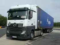 =MB Actros-Sattelzug von DUHABEX aus Polen, 10-2020