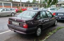 Rückansicht: Opel Vectra A in August 2020. 