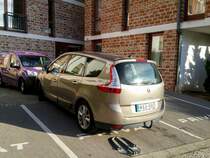 Rückansicht: Renault Grand Scenic Mk3.