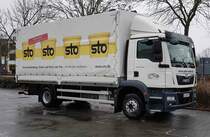 =MAN TGM von ZELTE-WALTER steht im Januar 2021 in Hünfeld