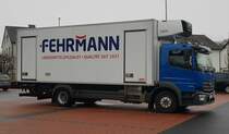 =MB Atego der Firma FEHRMANN steht im Februar 2021 in Fulda