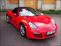 Porsche 718 Boxter, Praha am 5. 9. 2015