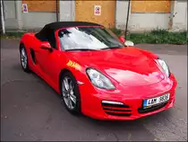 Porsche 718 Boxter, Praha am 5. 9. 2015