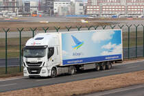 Iveco LKW am Flughafen Frankfurt 19.2.2021