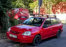 Kia Rio Mk1 Facelift der Kombiversion. Aufnahme: August: 2020.