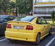 Rückansicht: Lancia Delta Mk2. Aufnahme: August: 2020.