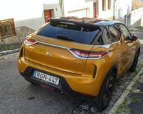 Rückansicht: DS 3 Crossback, gesehen in August 2020.