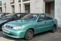 Daewoo Lanos, gesehen in August 2020.