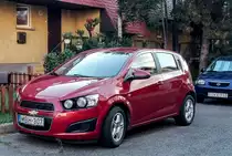 Chevrolet Aveo T300, gesehen in August 2020.