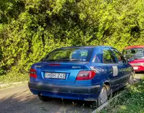 Rückansicht: SCitroen Xsara, gesehen in August 2020.