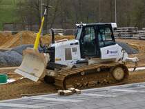 Caterpillar D6K Planierraupe, auf einer Baustelle im Einsatz. 02.2021 