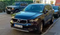 Volvo XC40, gesehen in August, 2020.