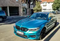 BMW M5 der Serie F90, gesehen in August, 2020.