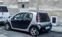 Smart ForFour fotografiert in 08.2020.