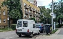 Rückansicht: Fiat Fiorino. Foto: September, 2020.