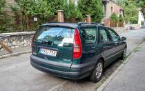 Rückansicht: Renault Laguna I Estate, gesehen in September, 2020.