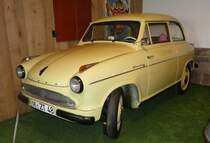 =Lloyd Alexander TS, Bj. 1959, 596 ccm, 19 PS, gesehen im Auto & Traktor Museum Bodensee, 10-2019. 