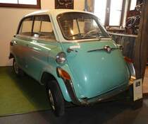 =BMW Isetta 600, ausgestellt im Auto & Traktor-Museum-Bodensee, 10-2019.