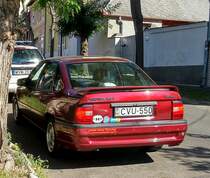 Rückansicht: Opel Vectra A. Foto: September, 2020.