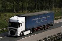 DAF XF105.460SCC  SuperSpaceCab  der Spedition HERMESMANN GmbH.